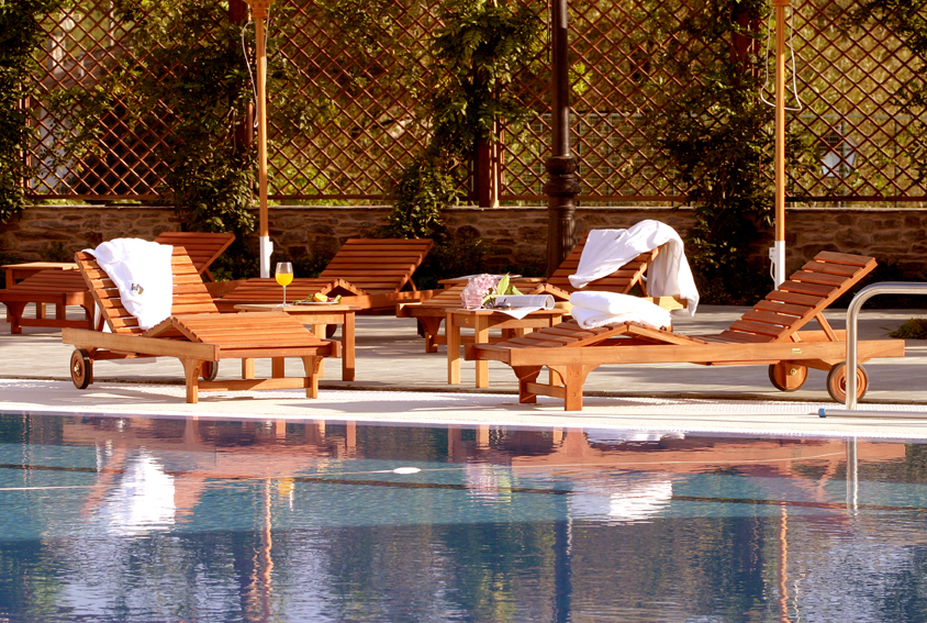 Chiusura piscina e jacuzzi  Pazo do Río A Coruña